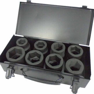 1" Impact Socket Set - Shallow