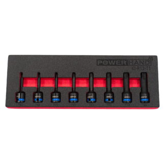 1/2" Torx Impact Socket Set in EVA Foam T30-80