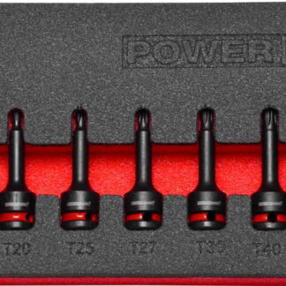 3/8" Torx Impact Socket Set in EVA Foam T10-T50