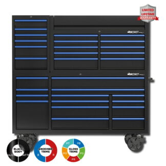 72" Roll Cab With Top Box and Half Height Cab - Matt
