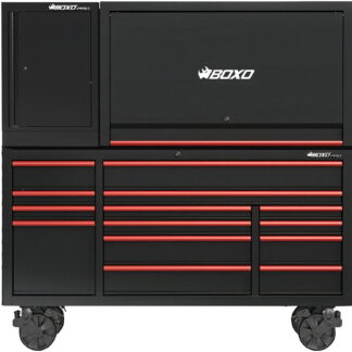 KIT-MOD72R6-72" Roll Cab With Hutch & Side Cabinet - Gloss