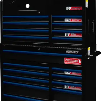 41 Inch Gloss Black Toolbox Stack