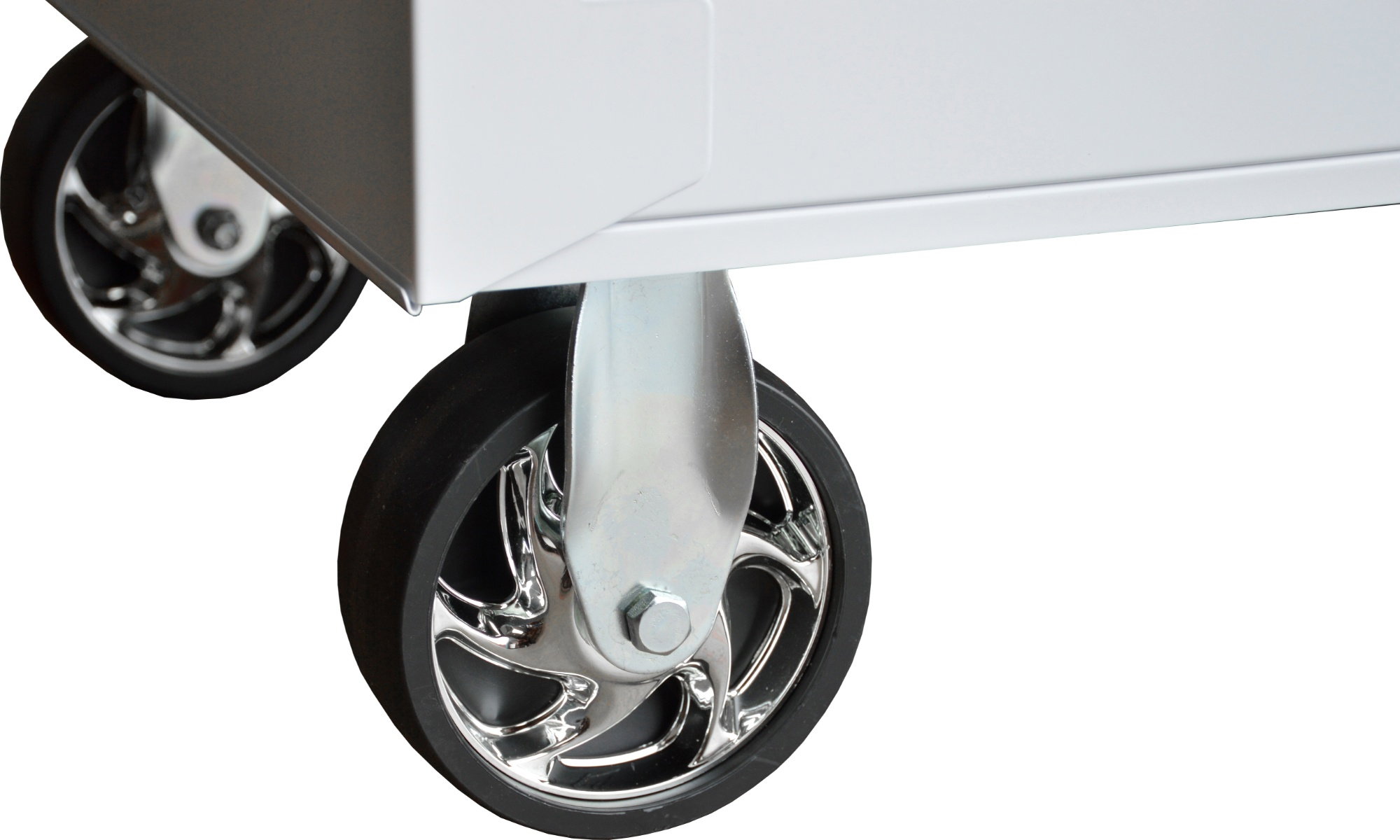 41 Inch Roll Cabinet White - Image 3