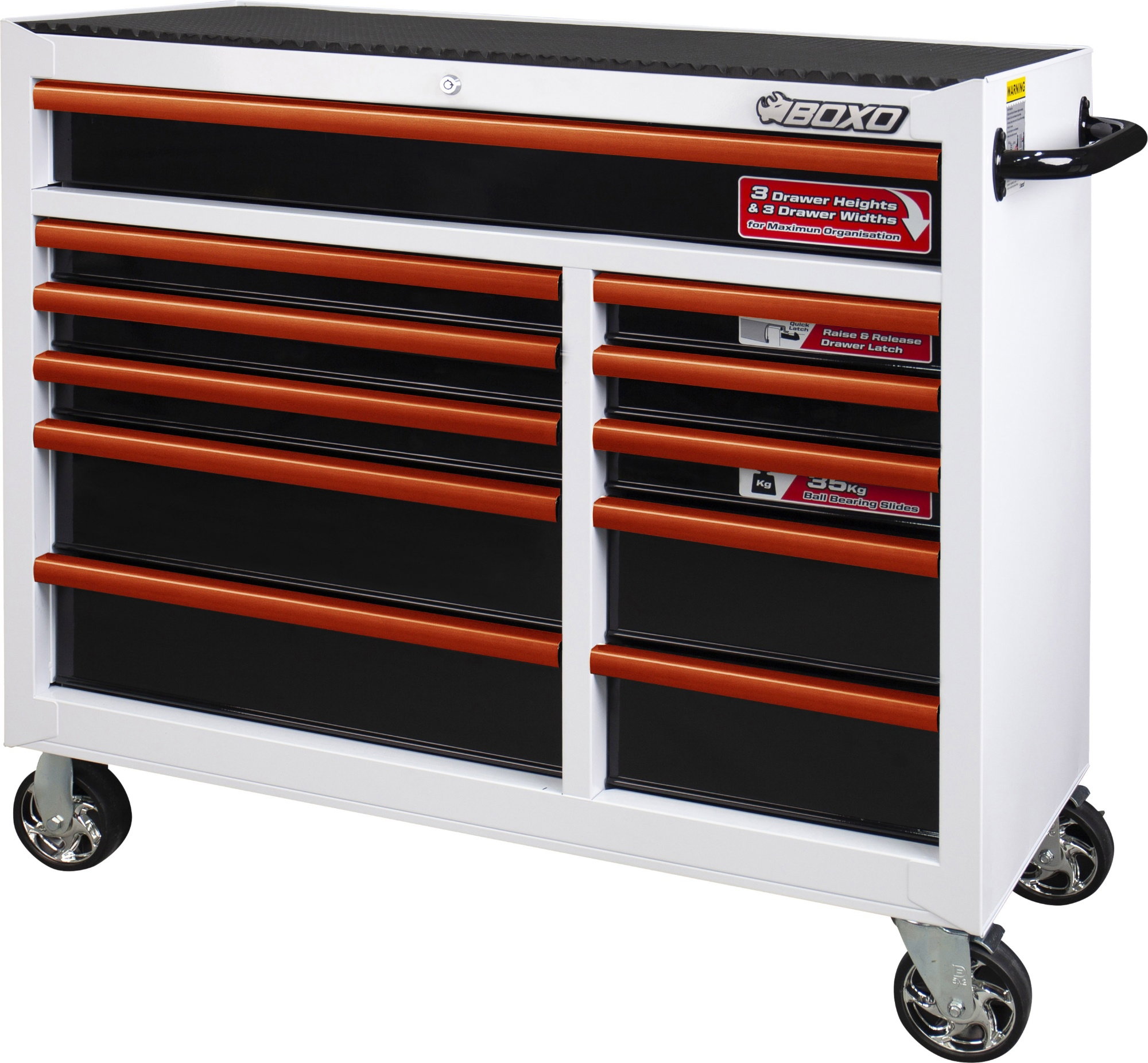 41 Inch Roll Cabinet White - Image 5