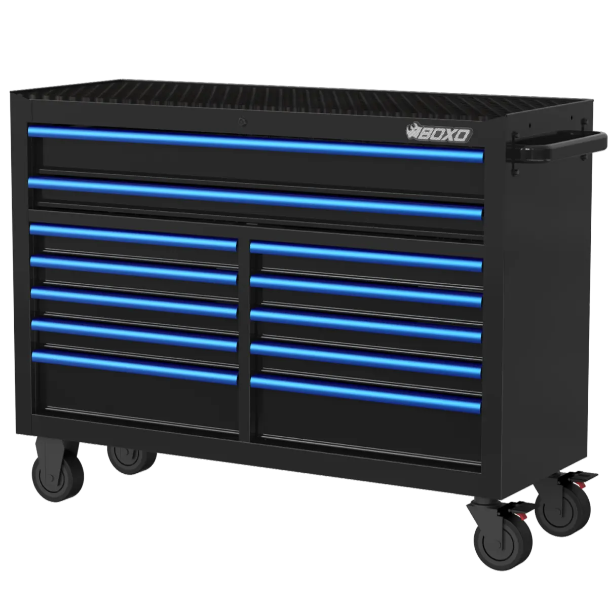 53 Inch Roll Cabinet Black