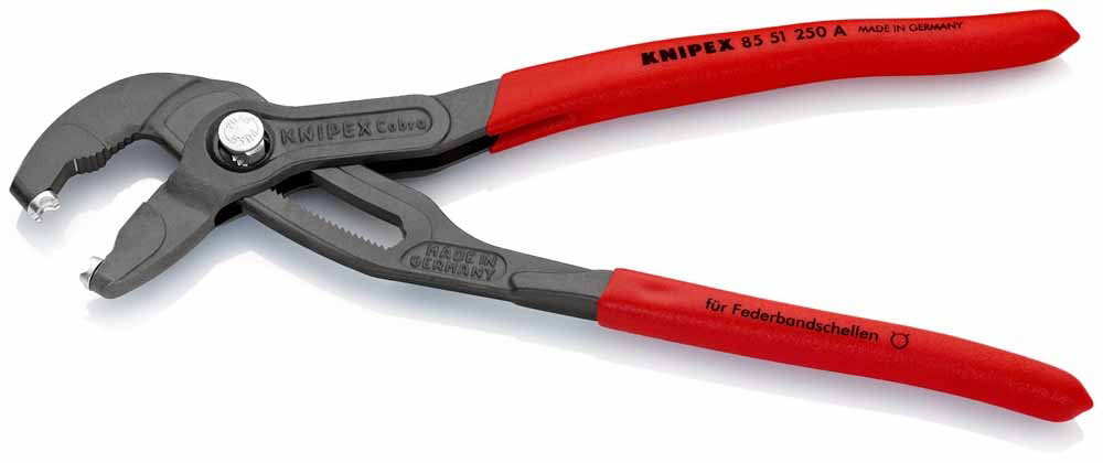 Spring Hose Clamp Pliers Grey Atramentized - Image 2