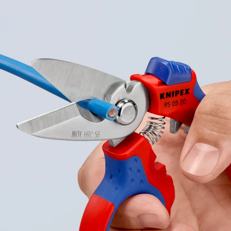 Knipex Angled Electricians Scissors - Image 4