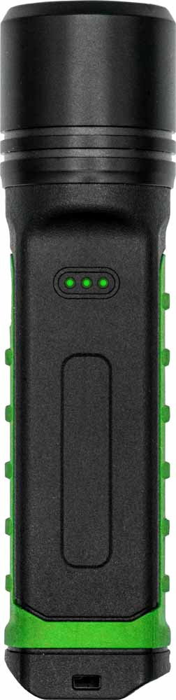 BOXO 1000 Lm Wireless Rechargeable Torch - Green - Image 2
