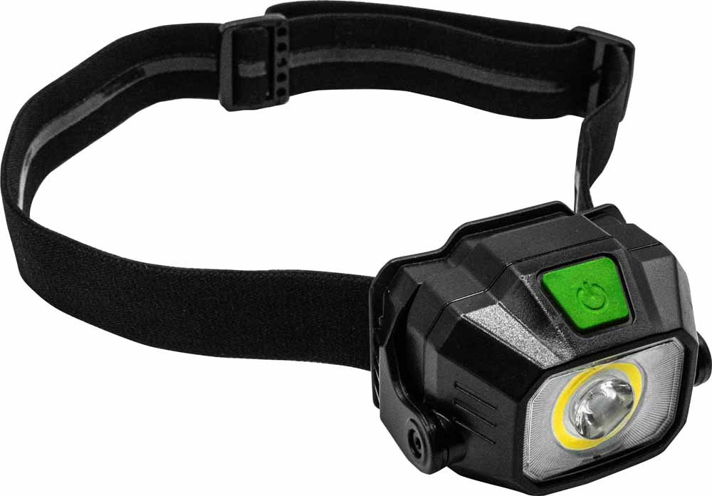 BOXO 400 Lm Wireless Rechargeable Head Torch - Green