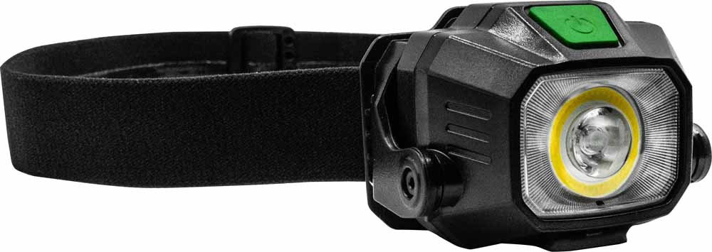 BOXO 400 Lm Wireless Rechargeable Head Torch - Green - Image 2