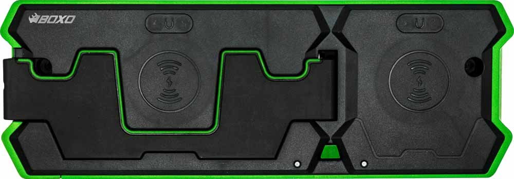 BOXO Wireless Charging Dual Motorised 20W - Green