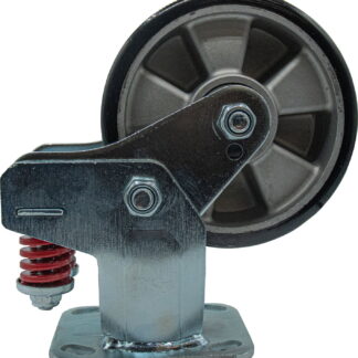 6 Inch Black Castors Fixed (1pc)