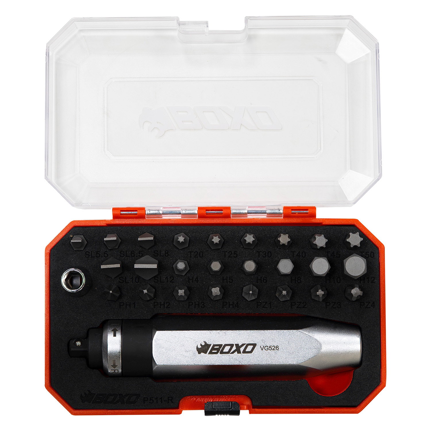 Impact Driver 3/8 Dr With Bits 27 Pc Kit In BMC