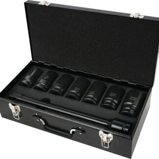 Powerhand 1" Drive Deep Impact Socket 8 Pc Set