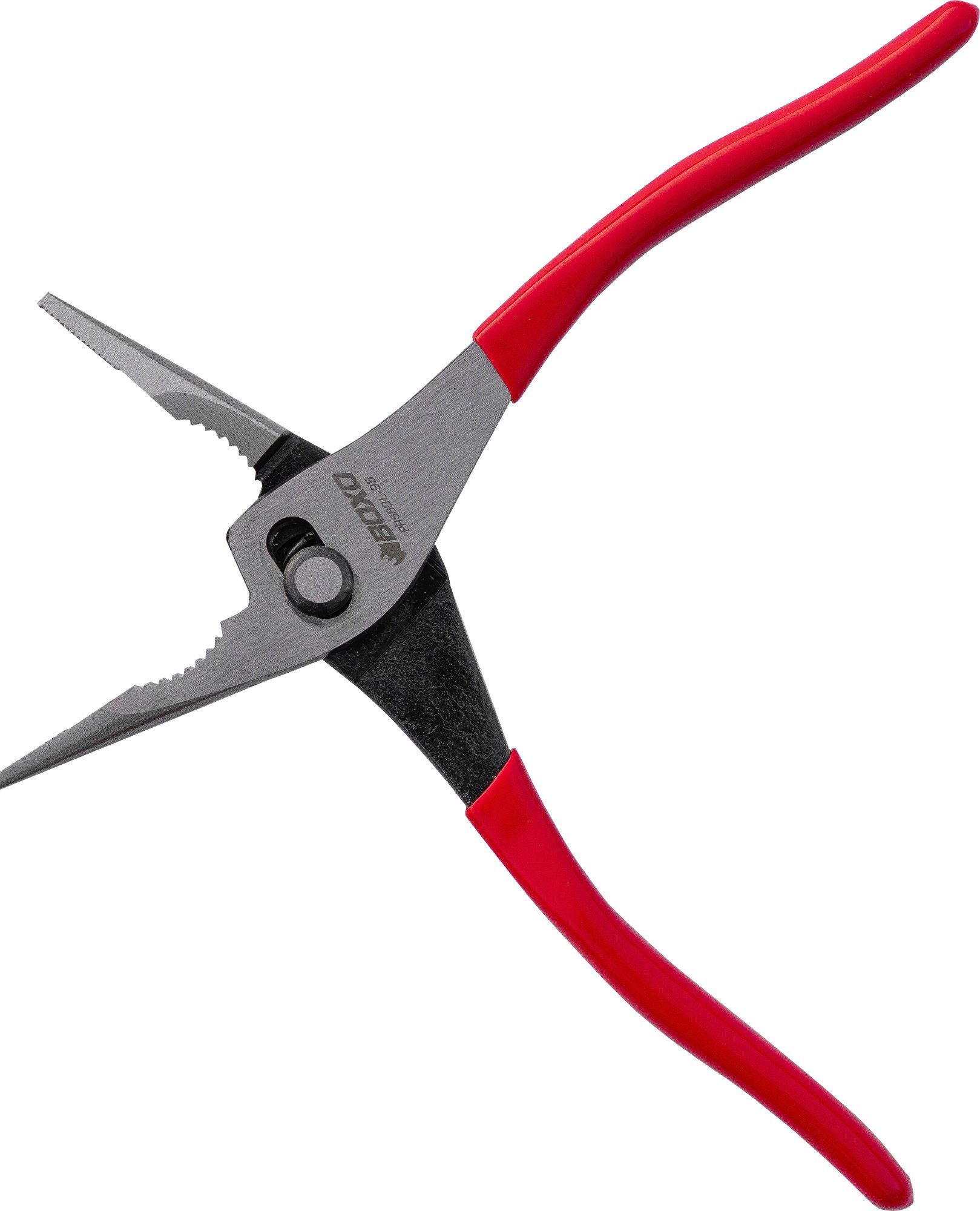 Boxo 9.5" Slip Joint Long Nose Plier Spring Loaded - Image 2