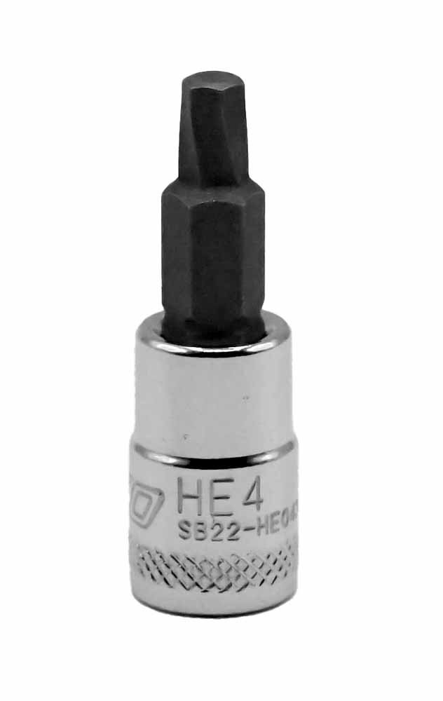 Boxo 1/4" Dr. Hex Extractor Bit Socket H4 For BX676-R2