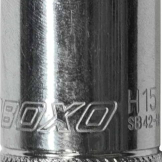1/2 "   H15 Hex Super Stubby Bit Socket