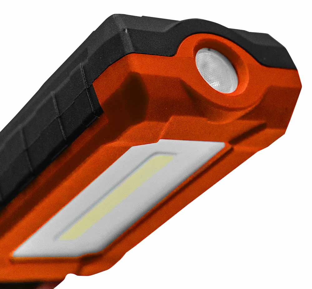 Powerhand 600 Lumen Rechargeable Pocket Torch - Orange - Image 2