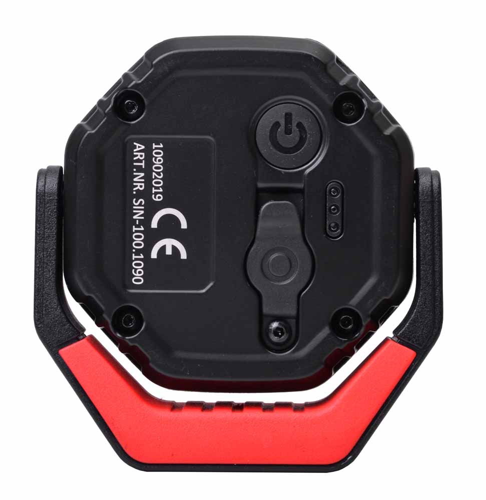 700 Lumen Rechargeable Pocket Flood Light - Red - Image 3