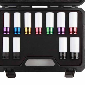 Powerhand 11 Pc 1/2" Master Alloy Wheel Socket Set