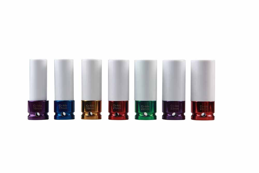 Powerhand 11 Pc 1/2" Master Alloy Wheel Socket Set - Image 2