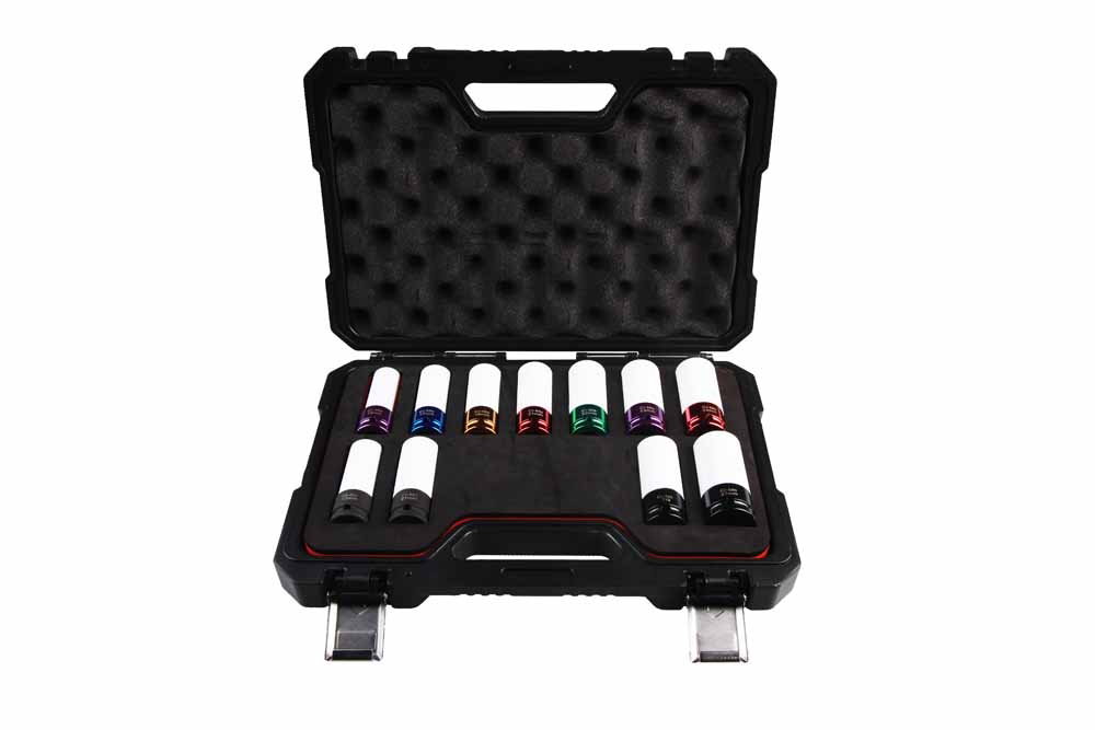 Powerhand 11 Pc 1/2" Master Alloy Wheel Socket Set - Image 3