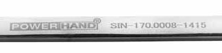 Powerhand XXL Double Ring Spanner 14mm x 15mm
