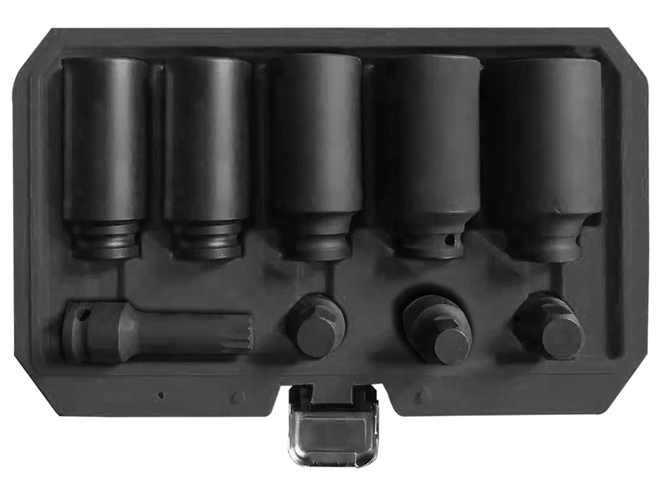 9PC 1/2"Dr. Hub Impact Socket Set