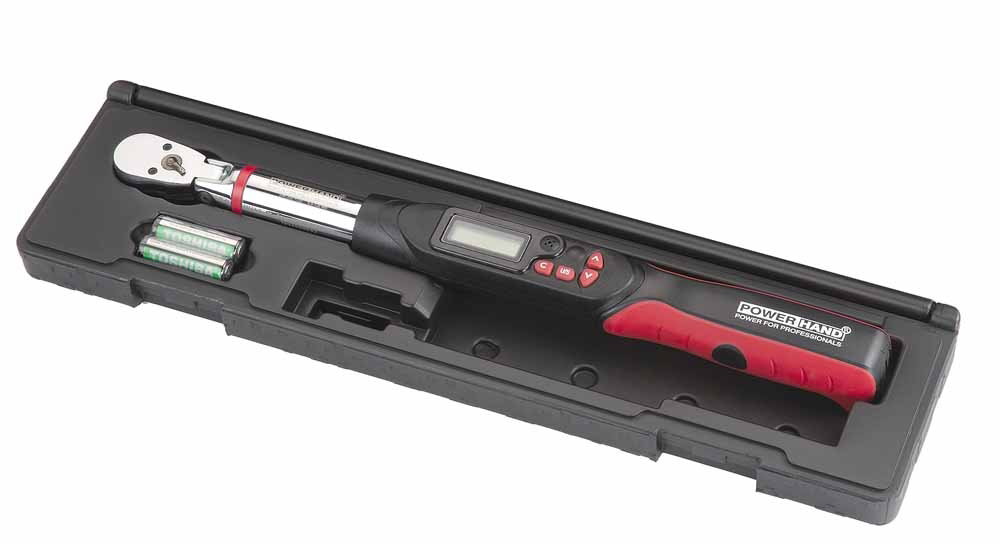 3/8" Flex Digital Torque Wrench 27-135Nm 15° Flexi Head - Image 3