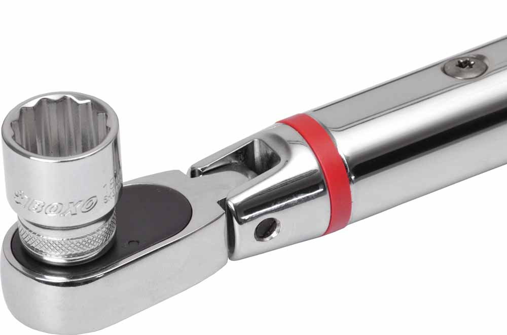 3/8" Flex Digital Torque Wrench 27-135Nm 15° Flexi Head - Image 4