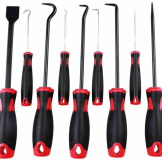9pc Scraper, Hook & Pick Set Heavy Duty