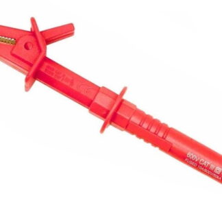 Fused Red Croc Clip