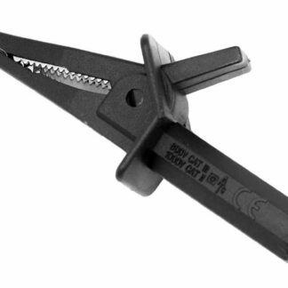 Black Unfused Croc Clip
