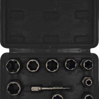 13 Pcs 3/8" Dr. Bolt and NutGrip Extractor Set