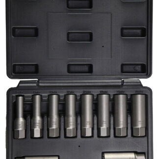 10-Piece Spiral Type Deep Bolt Extractor Set