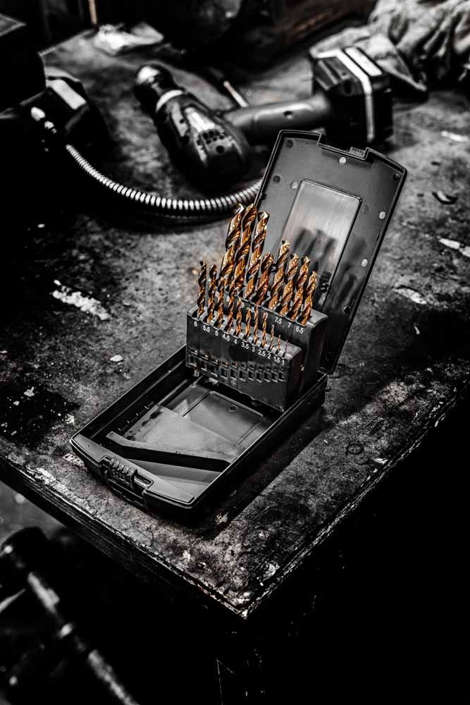 19pcs HSS-G CO5 (Cobalt 5%) Drill set (1-10mm) - Image 2