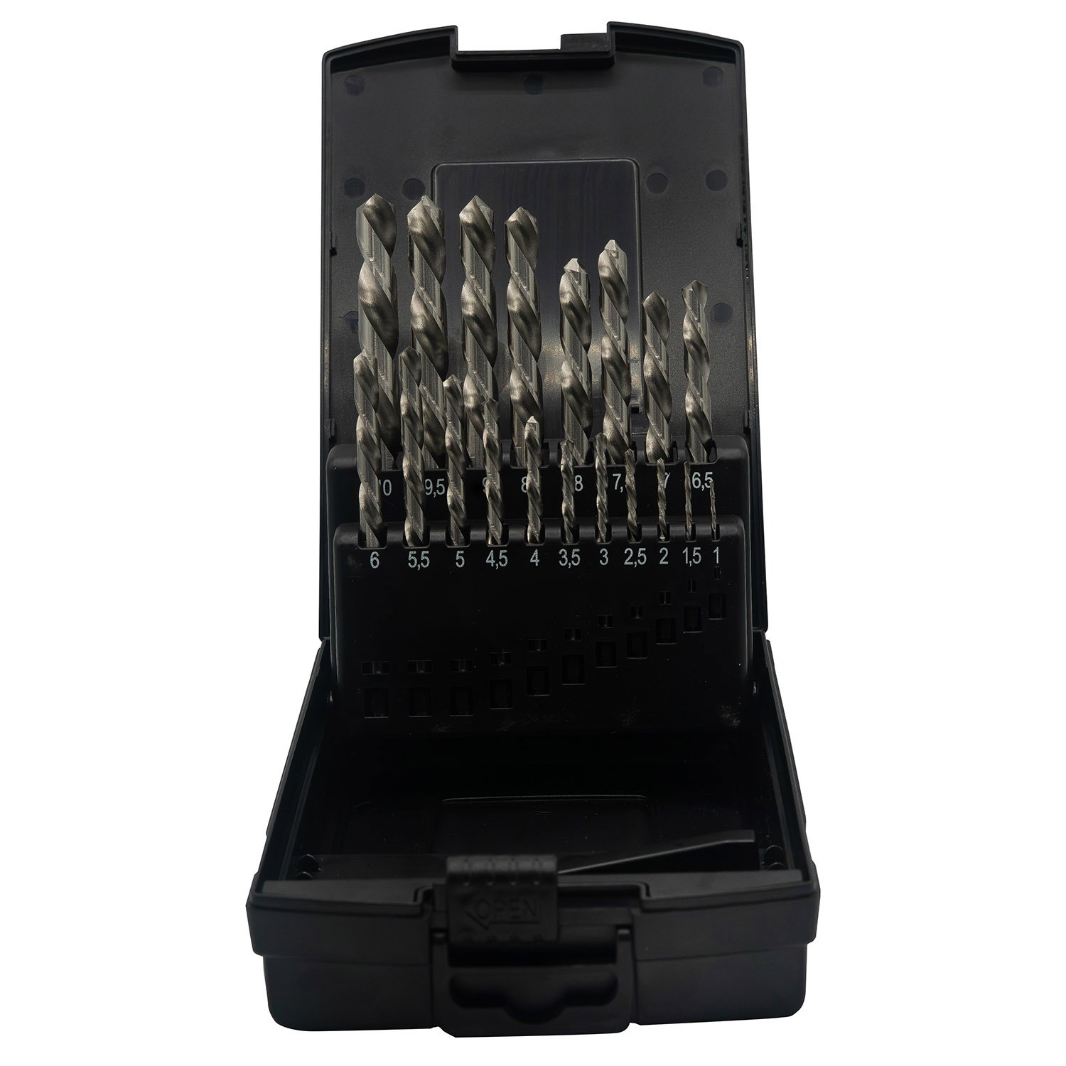Left Handed 19Pc HSS-G CO5 (Cobalt 5%) Drill set
