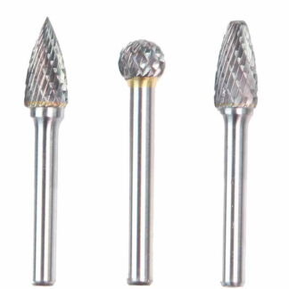 Powerhand Burr set - 6mm shank dia, 65mm length