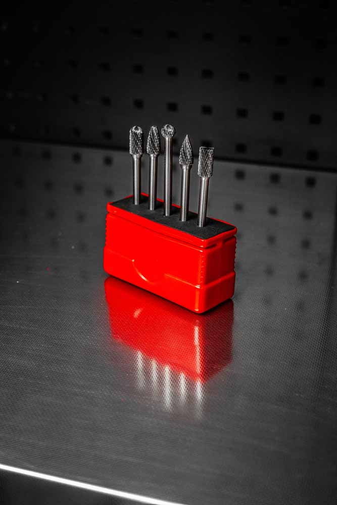 Powerhand Burr set - 6mm shank dia, 100mm length - Image 2