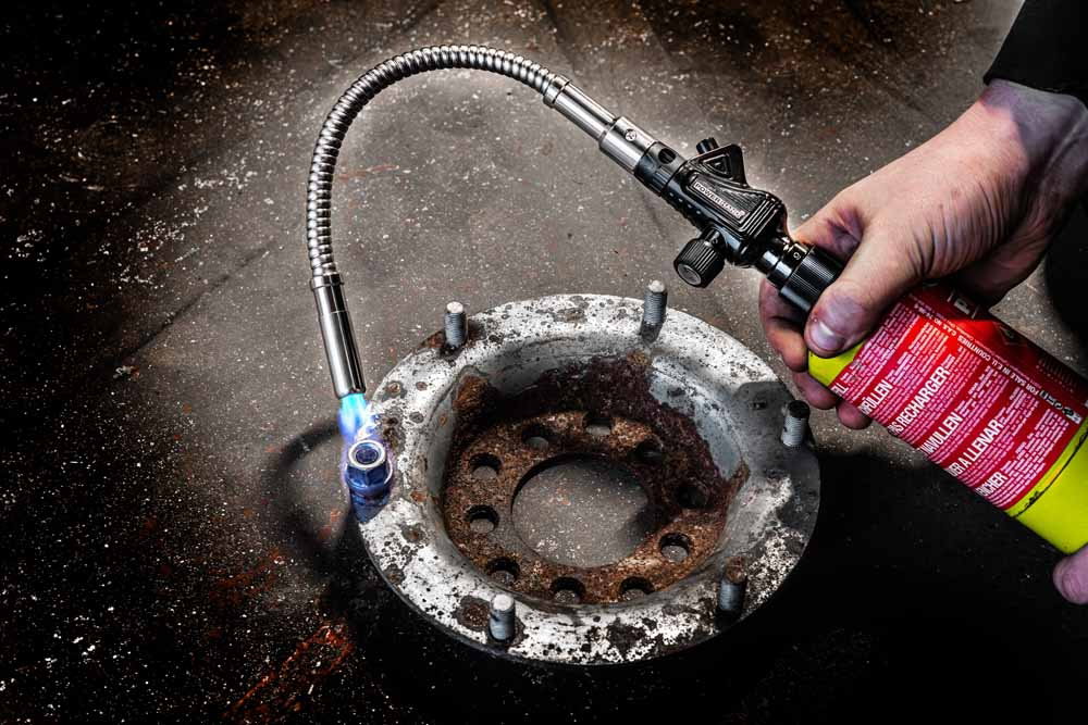 Powerhand Flexible Blow Torch - US 1" Fitting Propane - Image 5