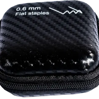 0.6mm flat staples x 100pcs bag