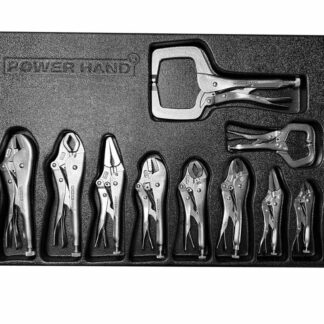 Powerhand 10Pc Locking Pliers Set In Blow Moulded Tray