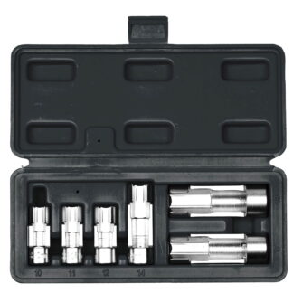 6Pc 3/8 & 1/2"Slotted Sensor Socket Set
