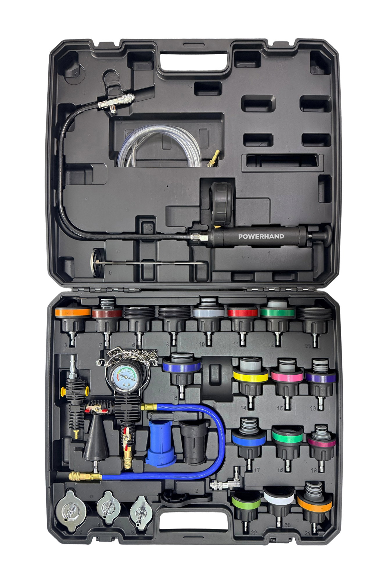 Powerhand 30pc Cooling system pressure/leakage tester