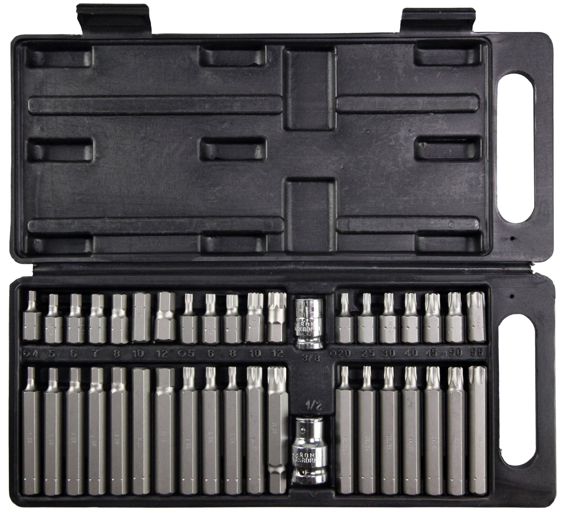 PowerHand Master Bit Set 40 Pc S2 Steel