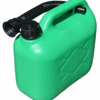 5 Litre Green Plastic Fuel Can