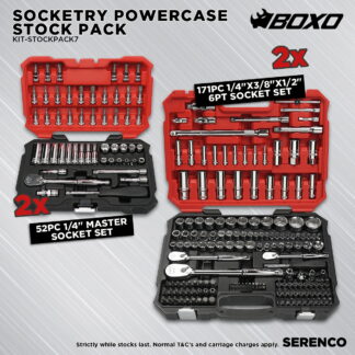 KIT-STOCKPACK7 - Boxo Socketry Powercase Stock Pack
