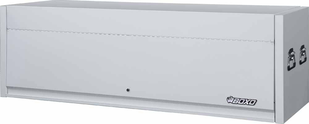 72" White Top Box + Power Strip + Stainless Tops (Hutch) - Image 2