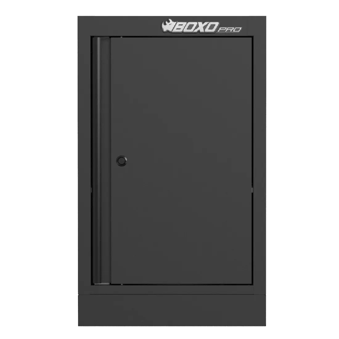 20 Inch Half Height Side Locker Gloss Black Body