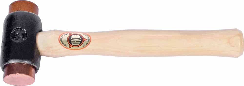 Copper/Rawhide Hammer Size 2 1070g